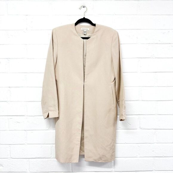 Amanda Smith Linen Blend Jacket vintage - Picture 1 of 2
